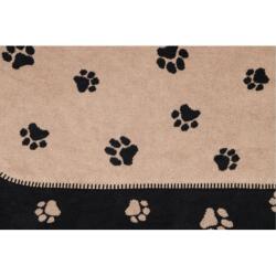 Cawö Wohndecke We Love Dogs 150 x 200 cm Schwarz