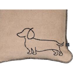 Cawö Kissenhülle We Love Dogs 50 x 50 cm Beige