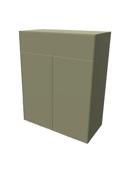 Piure Kommode Nex Pur Box 1 Schublade 2 Türen Green