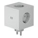 Avolt Wand-Mehrfachsteckdose Square 2 USB-C Gotland Gray
