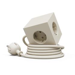 Avolt Mehrfachsteckdose Square 1 USB-C 1,8 Meter Nomad Sand