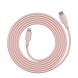 Avolt Ladekabel Cable 1 2 Meter USB-C auf Lightning New Pink