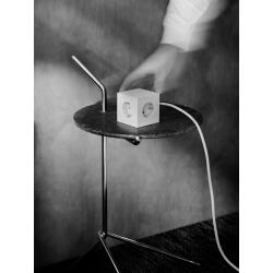 Avolt Mehrfachsteckdose Square 1 USB-C 3 Meter Limitierte Edition Martinelli Luce Opal White