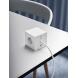 Avolt Mehrfachsteckdose Square 1 USB-C 3 Meter Limitierte Edition Martinelli Luce Opal White