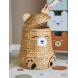 Bloomingville MINI Korb mit Deckel Timone Ø40 cm Natur