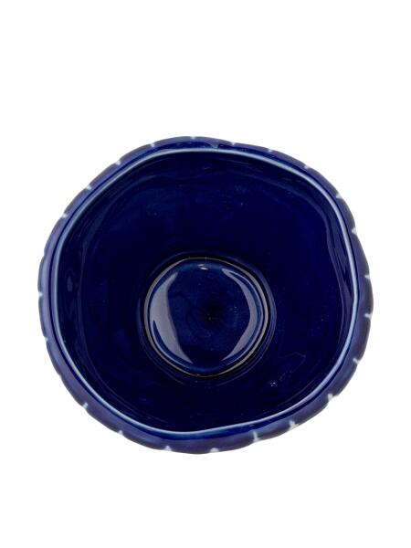 Bloomingville Schale Nini Ø9 cm Blau mit Streifen