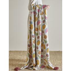 Bloomingville MINI Decke Fruitta 130 x 160 cm Bunt