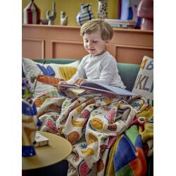 Bloomingville MINI Decke Fruitta 130 x 160 cm Bunt