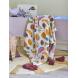 Bloomingville MINI Decke Fruitta 130 x 160 cm Bunt