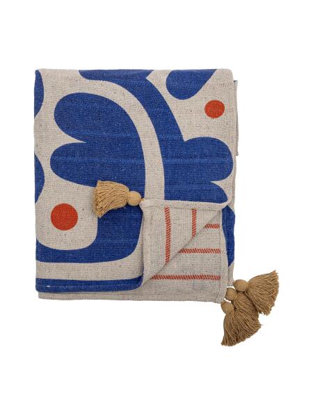 Bloomingville Decke Eviaya 130 x 160 cm Bunt