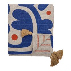 Bloomingville Decke Eviaya 130 x 160 cm Bunt