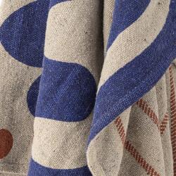 Bloomingville Decke Eviaya 130 x 160 cm Bunt