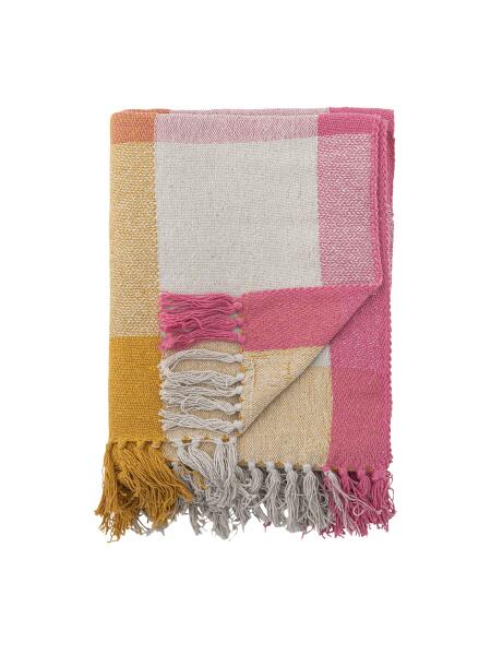 Bloomingville Decke Hadley 130 x 160 cm Bunt