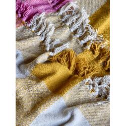 Bloomingville Decke Hadley 130 x 160 cm Bunt