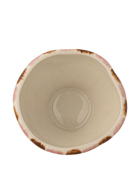 Bloomingville Schale Nini Ø9 cm Rose mit Streifen