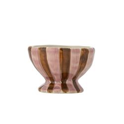 Bloomingville Schale Nini Ø9 cm Rose mit Streifen