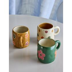 Bloomingville MINI Kindertasse Addy 0,13l Weiß