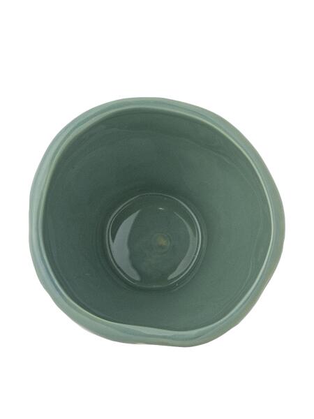 Bloomingville Schale Nini Ø9 cm Blau mit Blumen