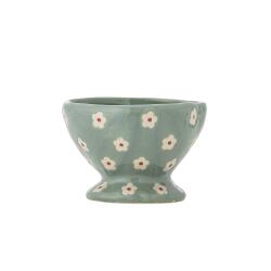 Bloomingville Schale Nini Ø9 cm Blau mit Blumen