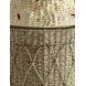 Bloomingville MINI Korb mit Deckel Cillie Ø40 cm Natur