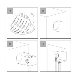 Avolt Mehrfachsteckdose Square 1 USB-C