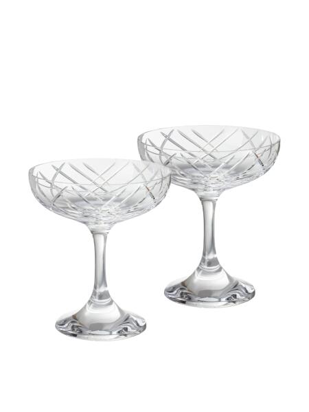Rosenthal Champagnerschalen Vyras Clear 2er Set