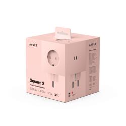 Avolt Wand-Mehrfachsteckdose Square 2 USB-C
