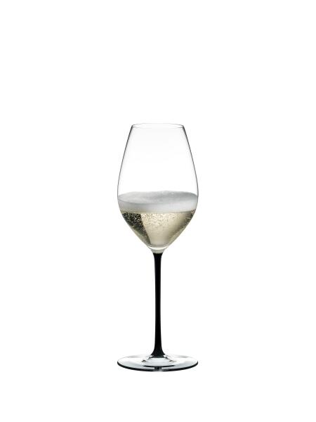 Riedel Fatto a Mano Champagner Weinglas Schwarz