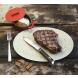 Sambonet Special Knife Edelstahl 18/10 Steakmesser T-Bone 25,6 cm, Glatte Klinge