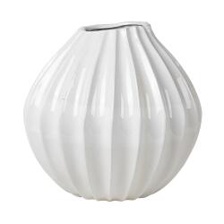 Broste Copenhagen Vase Wide XL Keramik "IVORY "...