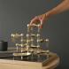 STOFF Nagel candle holder (set with 3 pcs) - solid brass