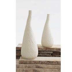 ASA Selection carve Vase, natur beige