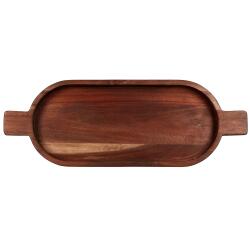 ASA Selection wood ovales Brett braun