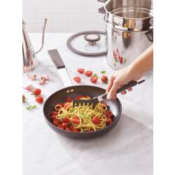 Sambonet Kitchen Gadget Spaghettizange Edelst./Silikon grey