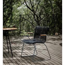 Houe CLICK Dining Chair mit Bambusarmlehnen Black