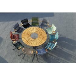 Houe CLICK Dining Chair ohne Armlehnen Dusty light blue