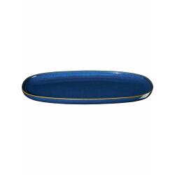 ASA Selection Platte, oval, midnight blue, 31 x 18 cm, H. 2 cm