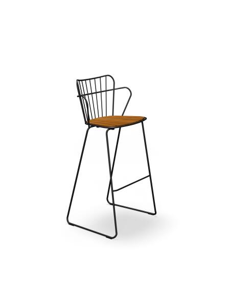Houe Paon Bar chair Black