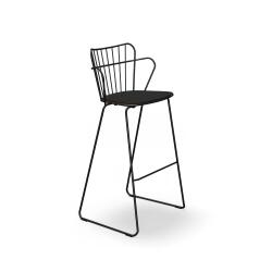 Houe Paon Bar chair Black