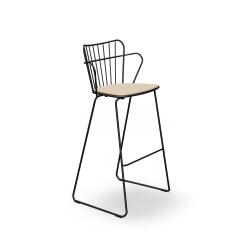 Houe Paon Bar chair Black