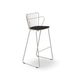 Houe Paon Bar chair White