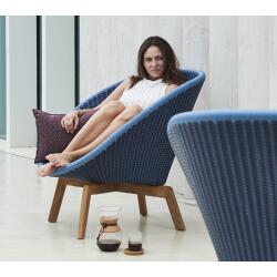 Peacock Loungesessel, Cane-line Weave