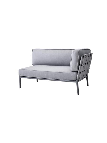 Conic 2-Sitzer Sofa-Modul, links