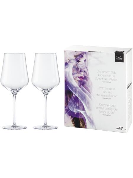 Eisch Glaskultur Bordeauxglas 518/21 - 2 Stück im Geschenkkarton