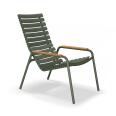 Houe ReCLIPS Lounge chair mit Bambusarmlehnen