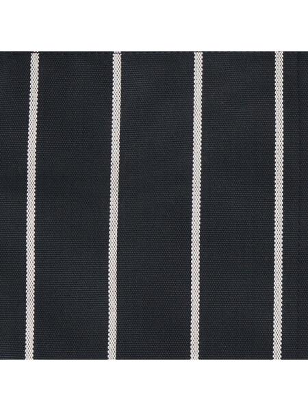Black with Beige Stripe